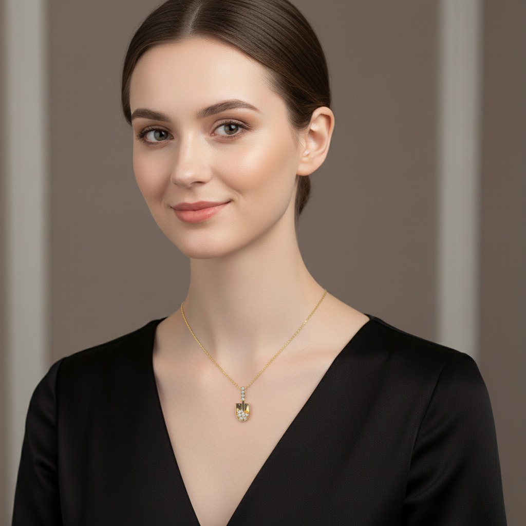 Lucky Digger Charm necklace