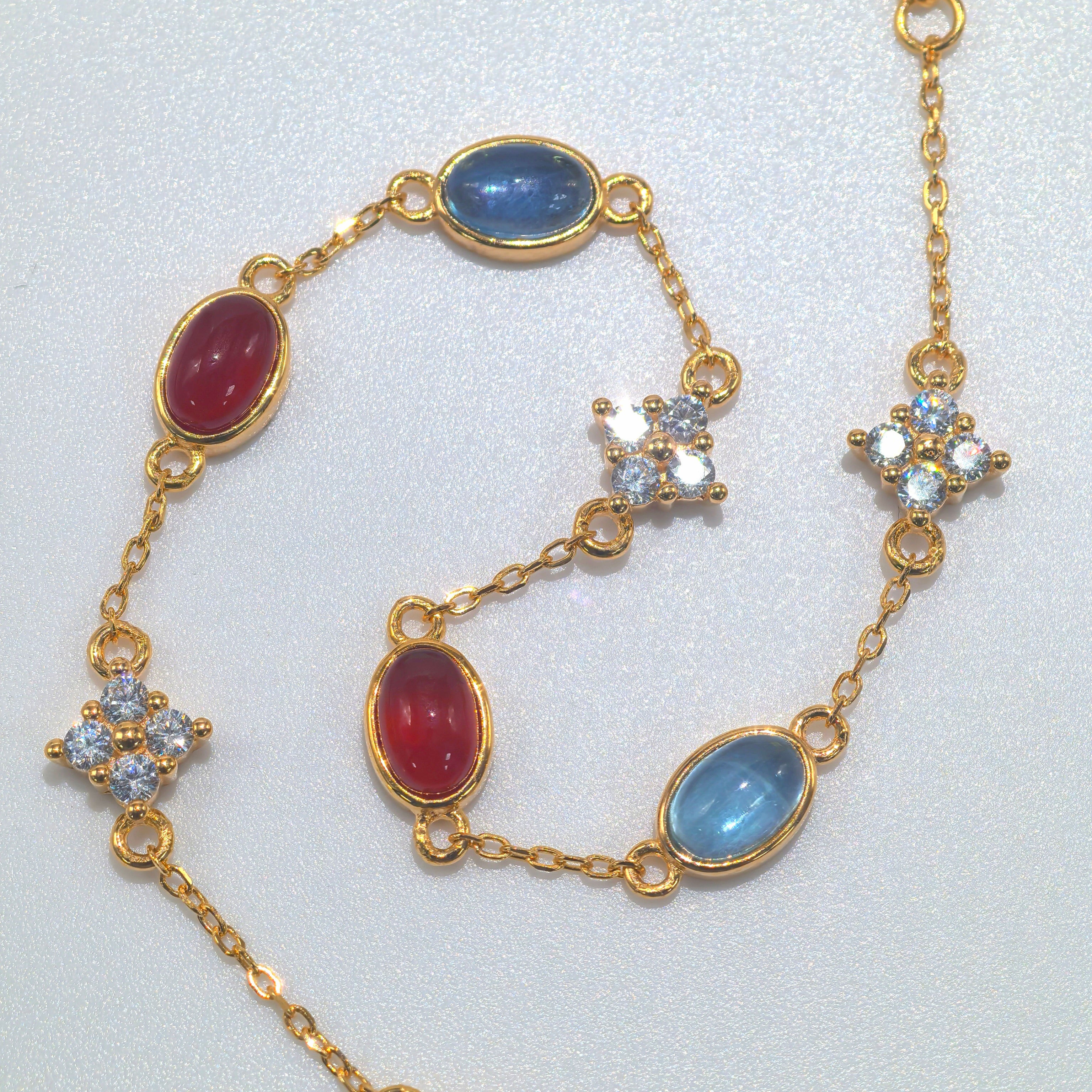 A Meaningful Gemstone Bracelet — A Thoughtful Gift for Her——Summer Radiance Gems bracelet