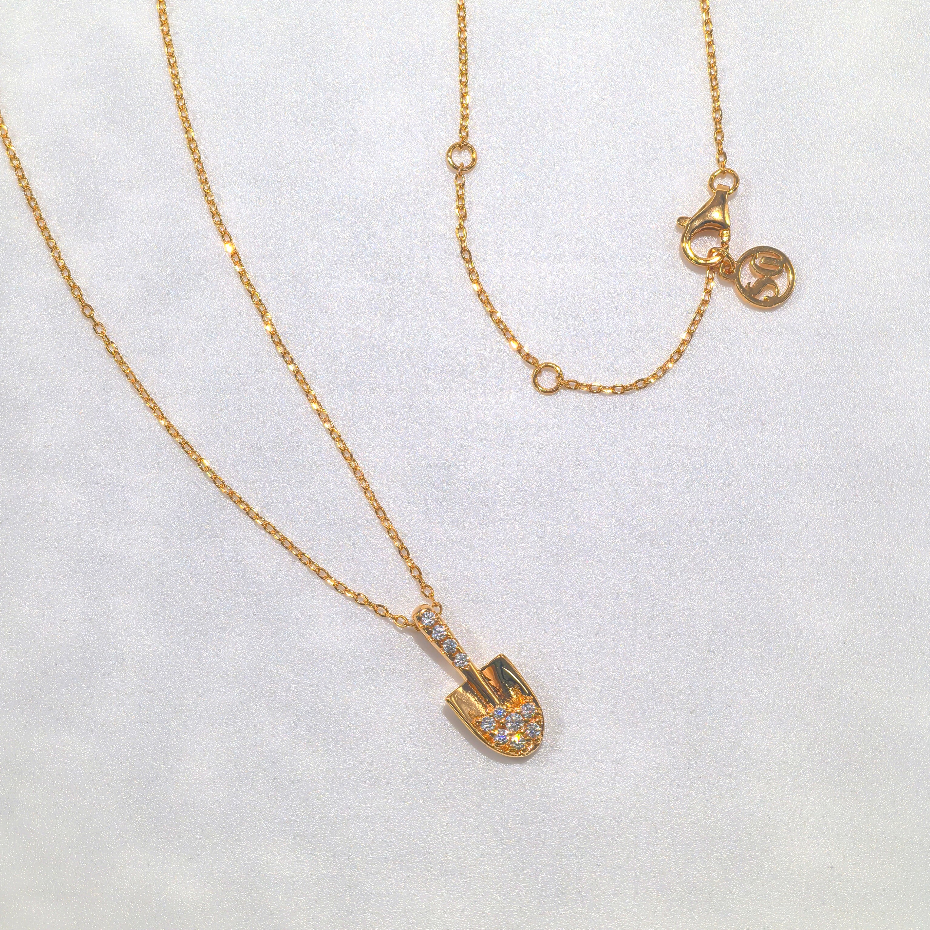 Lucky Digger Charm necklace