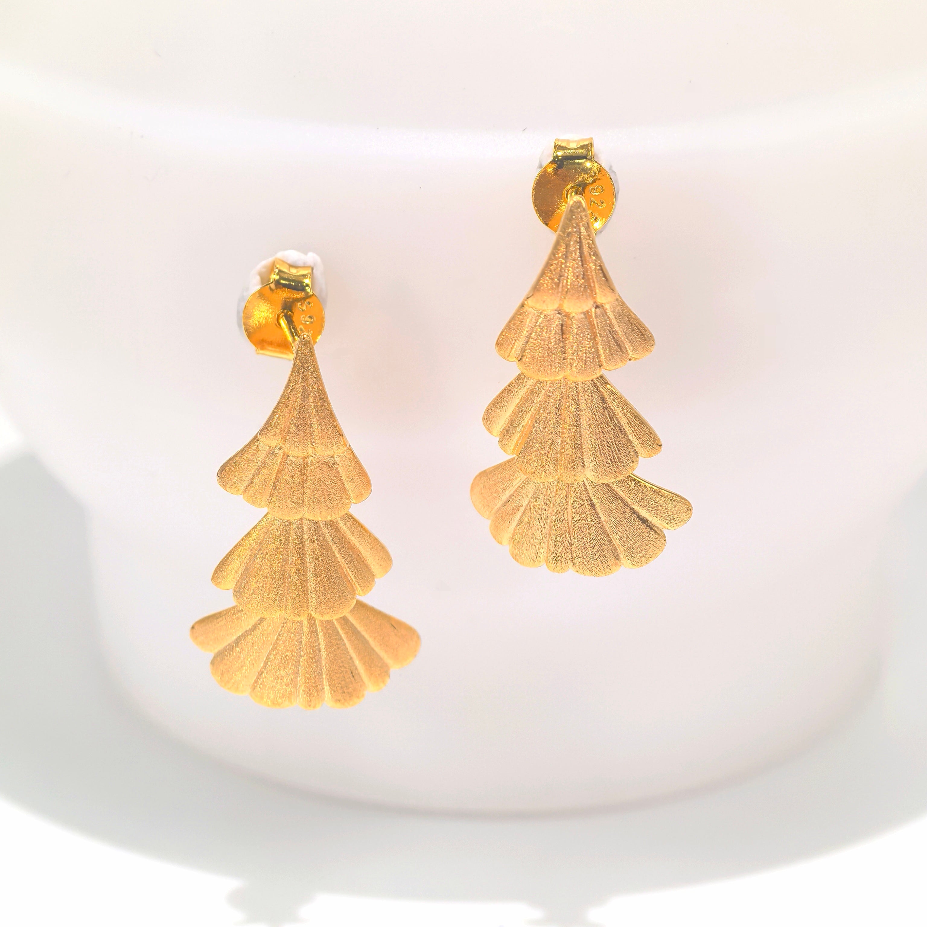 A Meaningful Gemstone Bracelet — A Thoughtful Gift for Her——Ginkgo Dreams earrings