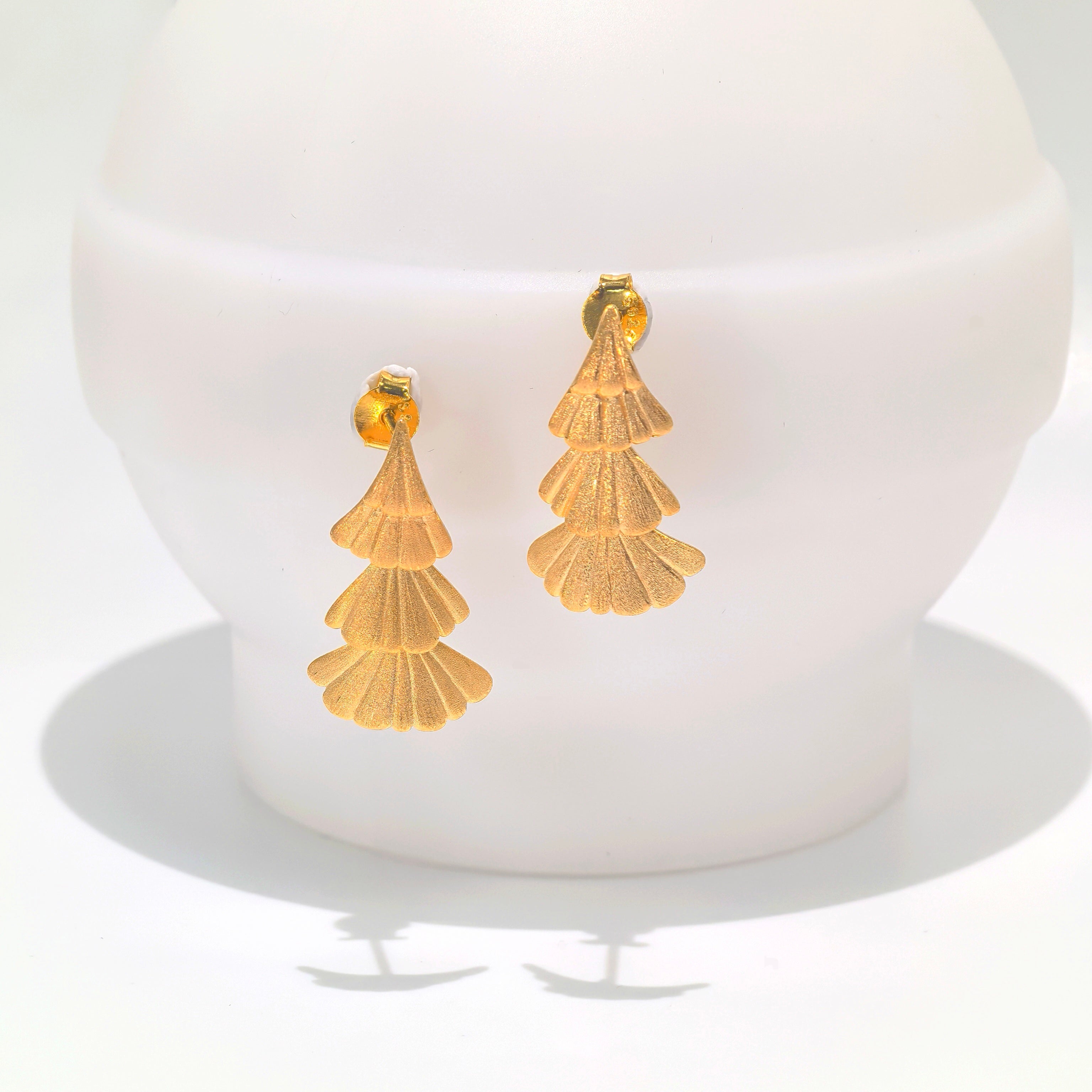 A Meaningful Gemstone Bracelet — A Thoughtful Gift for Her——Ginkgo Dreams earrings