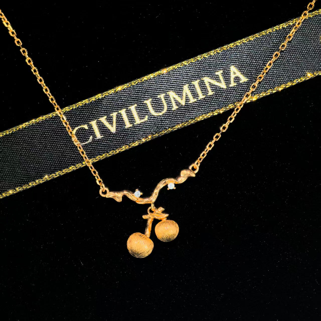 A Meaningful Gemstone Bracelet — A Thoughtful Gift for Her——Cherries necklace