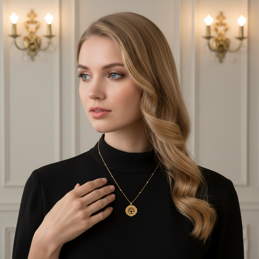 Tree of Life Silhouette necklace