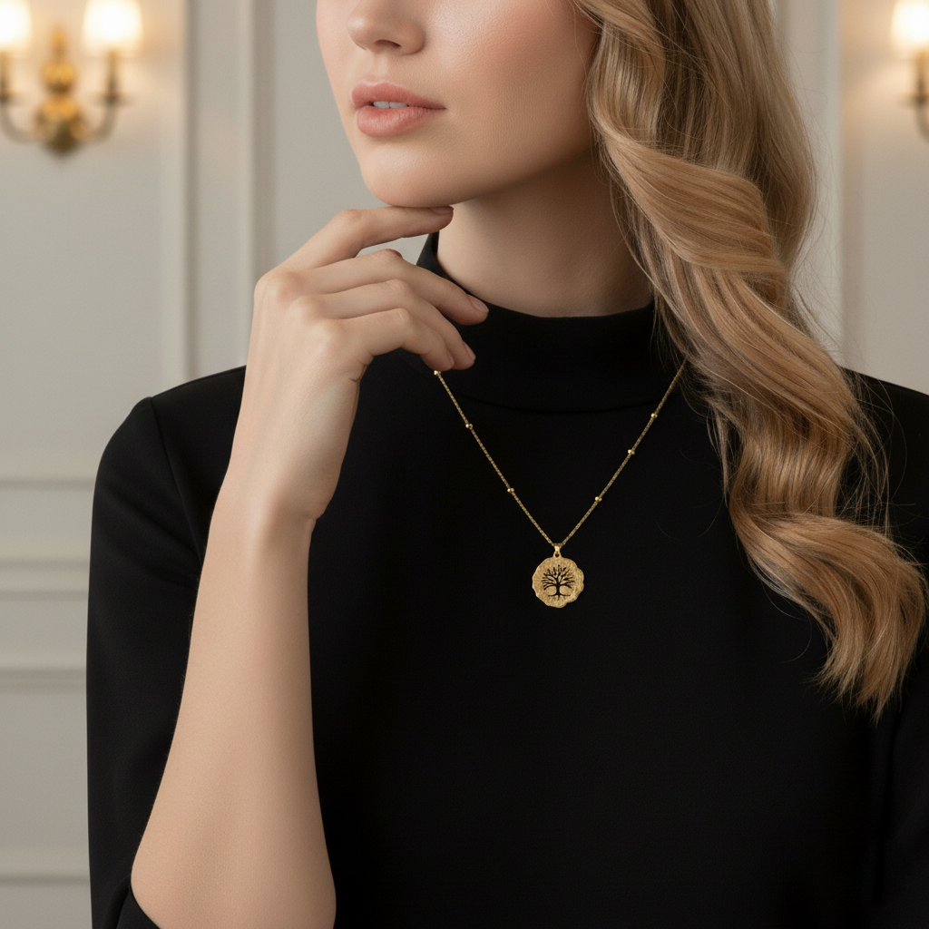 Tree of Life Silhouette necklace