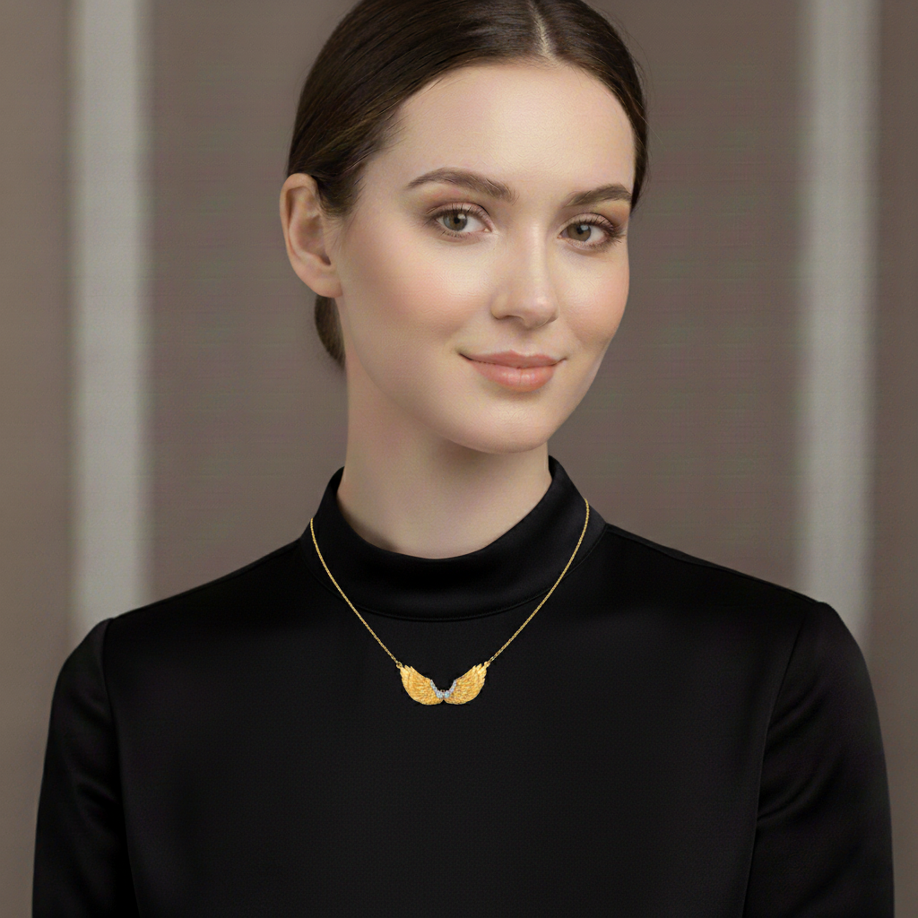 Whispering Wings necklace