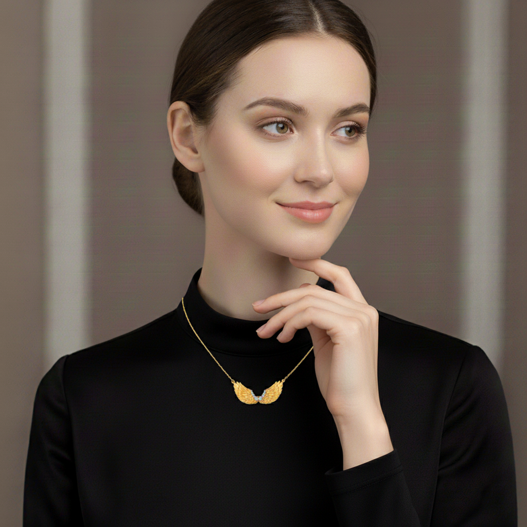Whispering Wings necklace