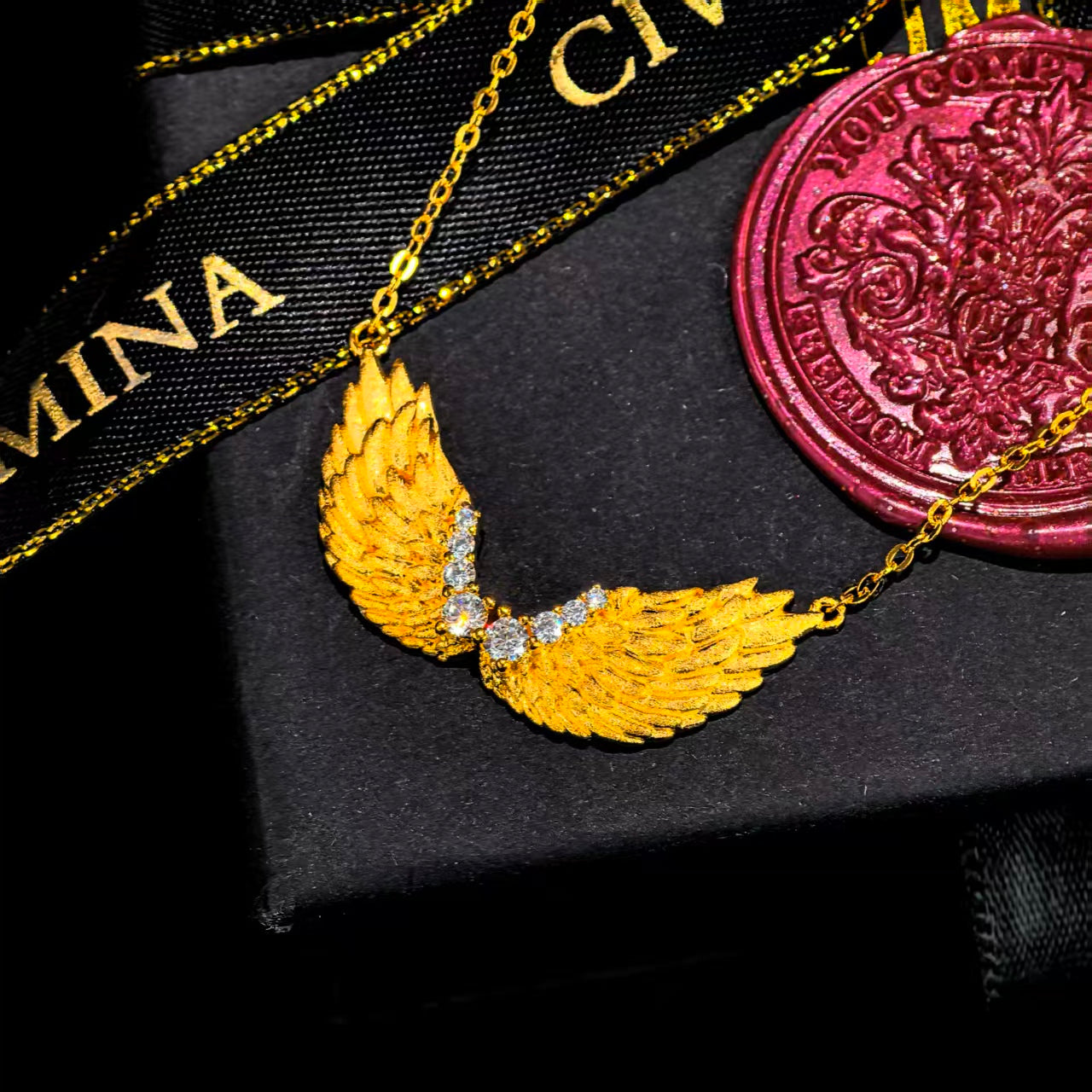 A Meaningful Gemstone Bracelet — A Thoughtful Gift for Her——Whispering Wings necklace